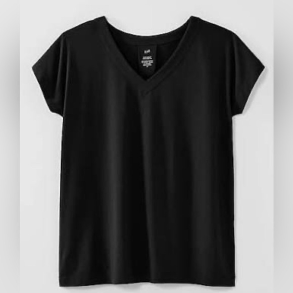 J. Jill Tops - NWT J.jill Luxe Supima V Neck Easy Tee Size 3X Base Minimalist Mature Everyday
